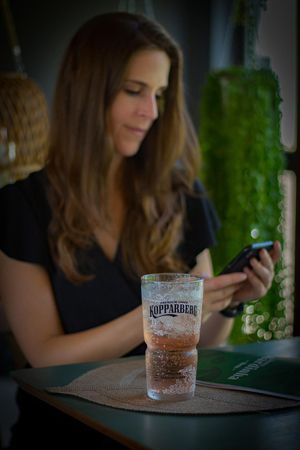 Sidra Kopparberg at Dona Sardinha in Luso