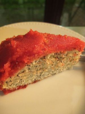 Lemon cake at Dona Sardinha in Luso