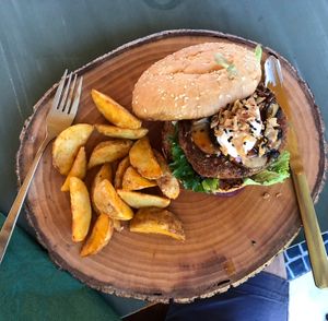 Burger   at Dona Sardinha in Luso