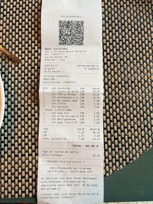   at Dona Sardinha in Luso