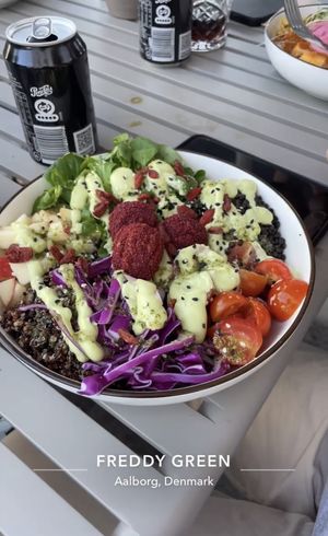 Freddys Plant Bowl (Vegan)  at Freddy Green in Aalborg
