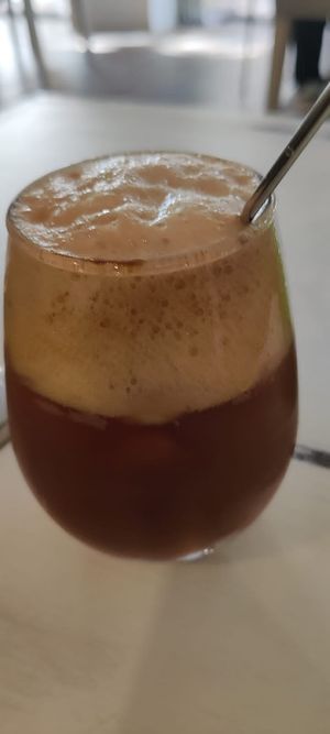 Grenadine (with pomegranade molasses) at Maisa Space in Amman