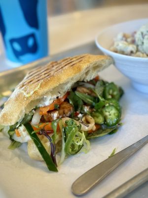 Vegan Banh Mi Sandwich   at Mendocino Farms in Torrance