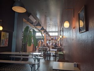 Inside at ADJØ in Dunedin