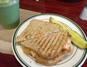 lunch stop! at Green Lotus Cafe in Hyannis