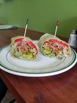 Main street burrito at Green Lotus Cafe in Hyannis