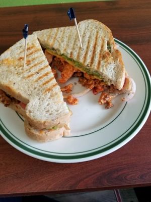 Ocean street panini at Green Lotus Cafe in Hyannis