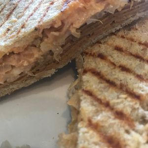 Vegan Rueben  at Green Lotus Cafe in Hyannis