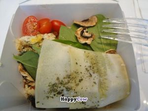 lasagna at Frunatic in Central Singapore