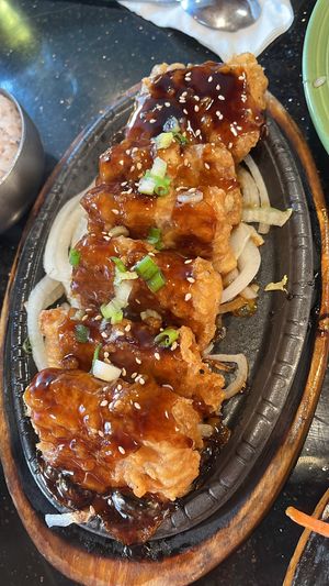 Teriyaki tofuu  at Koriander in Corvallis