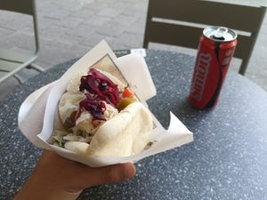 Falafel at De Falafel in Rotterdam