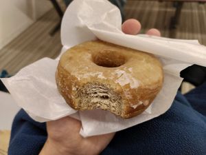 Sugar donut at NRT - Starbucks - T2 in Narita