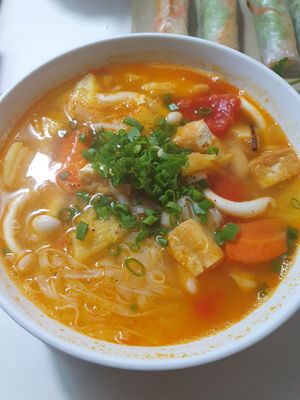 Pho vegetarian at Cozy Restaurant Huế  in Hue