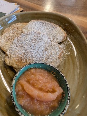 Vegane Pancakes at Helga in Konstanz