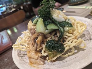 Crispy noodles at PHÚC NHÂN CHAY in Can Tho