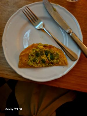 The 4 dishes that made up my meal. at Mamasita in Melbourne