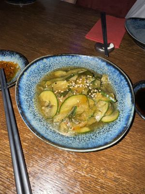 Cucumber salad   at Shibuya Izakaya in Vienna