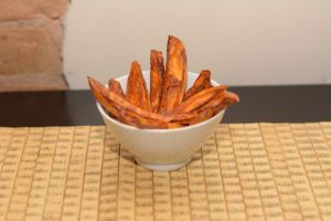 süßkartoffelpommes at Feinberg's in Berlin