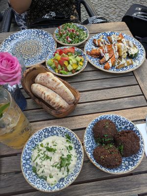 Super tasty dishes! at Feinberg's in Berlin