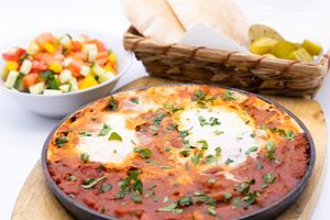 Schakschuka  at Feinberg's in Berlin