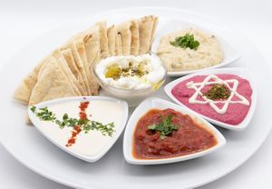 Dip plate at Feinberg's in Berlin