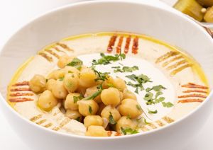 Hummus at Feinberg's in Berlin