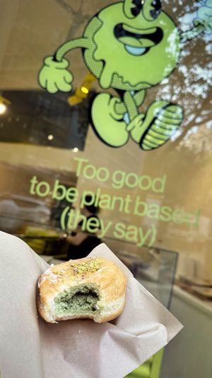 Yummy doughnuts! Amazing, highly recommended! 👍  at Areca Bakery in Barcelona