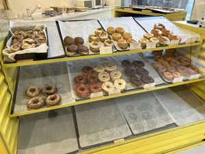 Donuts   at Areca Bakery in Barcelona