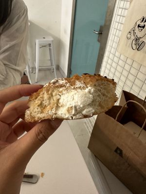 Banana cream pie  at Areca Bakery in Barcelona