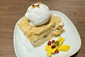 Mango dessertt  at SAVOR in Kuala Lumpur