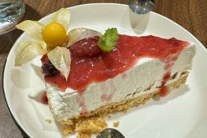 Vegan cheesecakee  at SAVOR in Kuala Lumpur