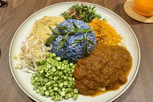 Nasi lemak  at SAVOR in Kuala Lumpur