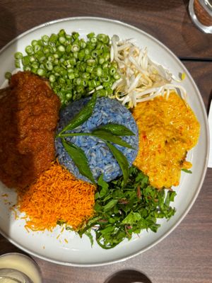 Nasi ulam at SAVOR in Kuala Lumpur