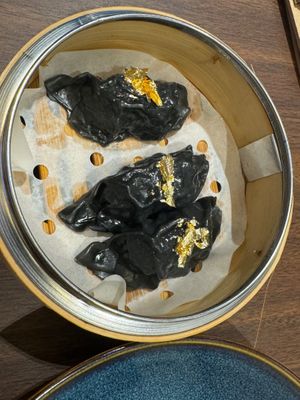 Truffle dumplings  at SAVOR in Kuala Lumpur