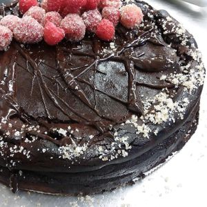 Death by Chocolate in 4" and 10" at 5b's Bakery in Concrete