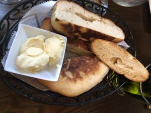 So good! Tasted like real butter! at 3 Brothers Pizza Cafe in Farmingdale