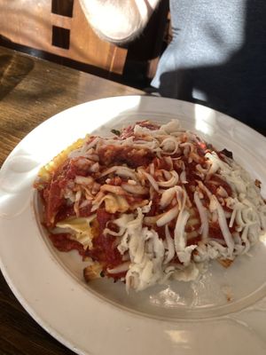 Vegetable lasagna  at 3 Brothers Pizza Cafe in Farmingdale