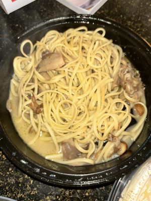 Oyster mushroom linguine   at 3 Brothers Pizza Cafe in Farmingdale