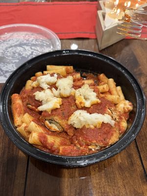 Eggplant rollatini dinner   at 3 Brothers Pizza Cafe in Farmingdale