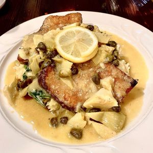 Seitan Piccata   at 3 Brothers Pizza Cafe in Farmingdale
