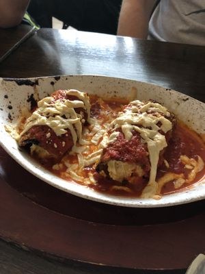 Rollatini appetizer at 3 Brothers Pizza Cafe in Farmingdale