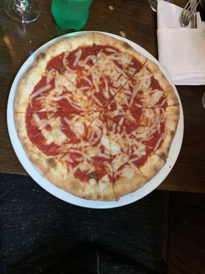 “Cheese” pizza  at 3 Brothers Pizza Cafe in Farmingdale