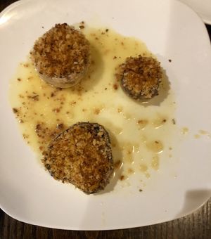 Mushroom Oreganata at 3 Brothers Pizza Cafe in Farmingdale