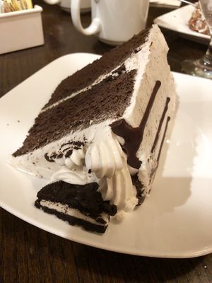 Cookies and cream cake at 3 Brothers Pizza Cafe in Farmingdale