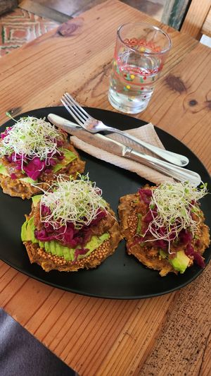 Tortitas de papá at Inina in San Cristobal De Las Casas