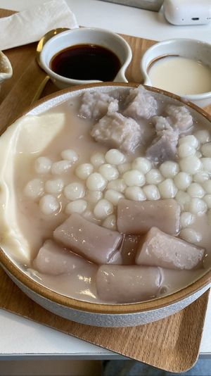 Love of Taro tofu pudding   at Four Beans 四夕豆花 - George Town in Penang