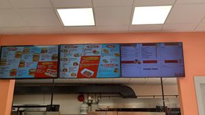 Photo of menu at Desi Rasoi in Vancouver