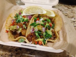 Their pork belly tacos at O.G. Lola's - Pop Up in Pensacola