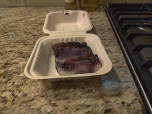 Cassava Blueberry Cake at O.G. Lola's - Pop Up in Pensacola