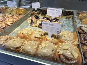 Lots of vegan options  at Cinnamood  in Luxembourg City